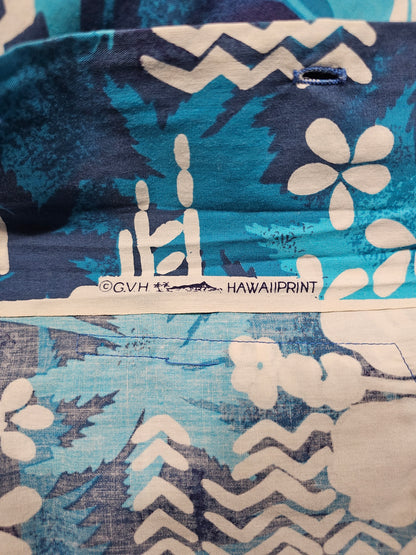 Hawaiian Shirt Vintage 70’s Pomaré Hawaii – Made in USA (L)