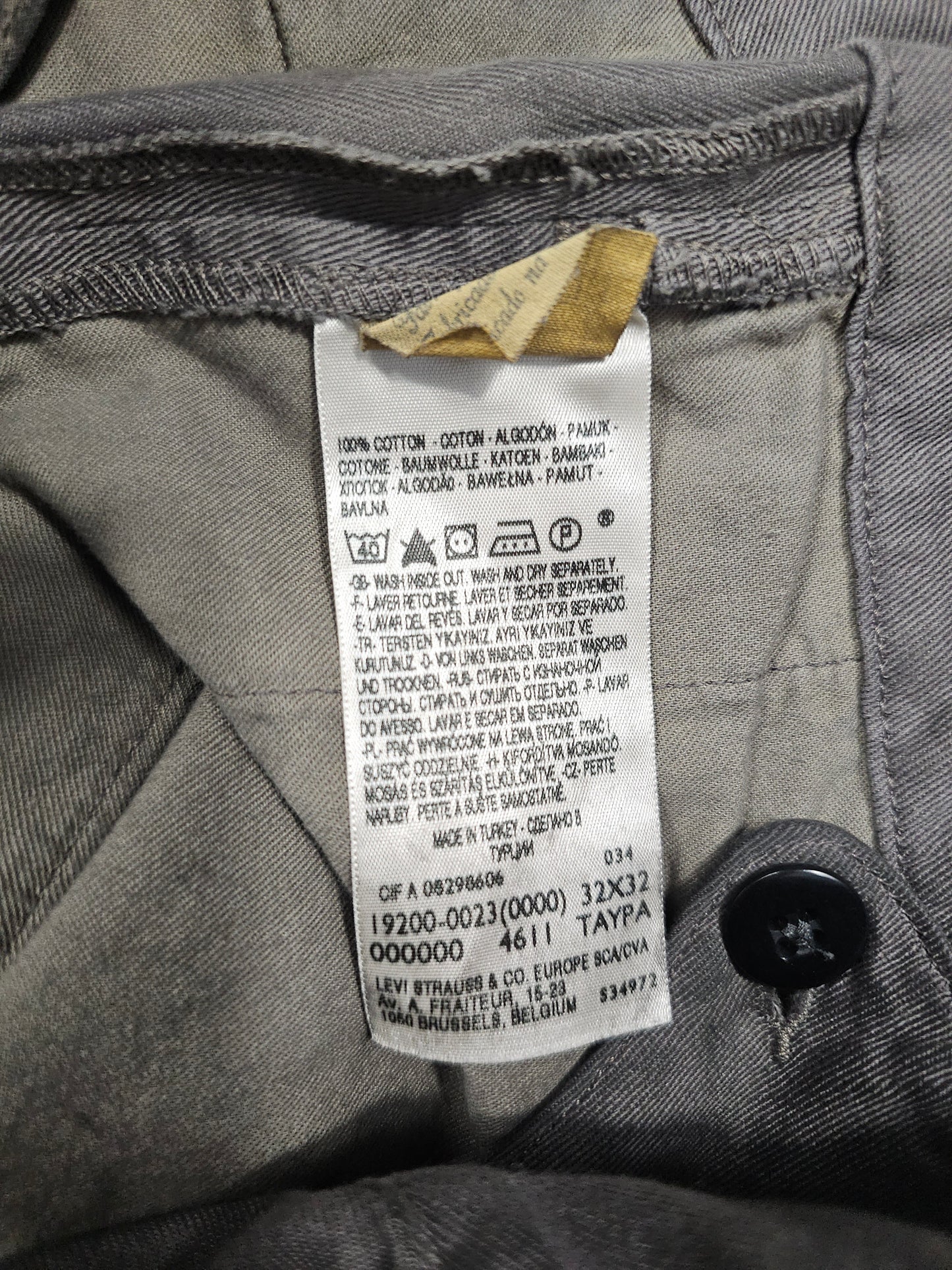 Pantalon LVC Levi's Vintage Clothing 1920's Chino Faded Dyed (W32L32)