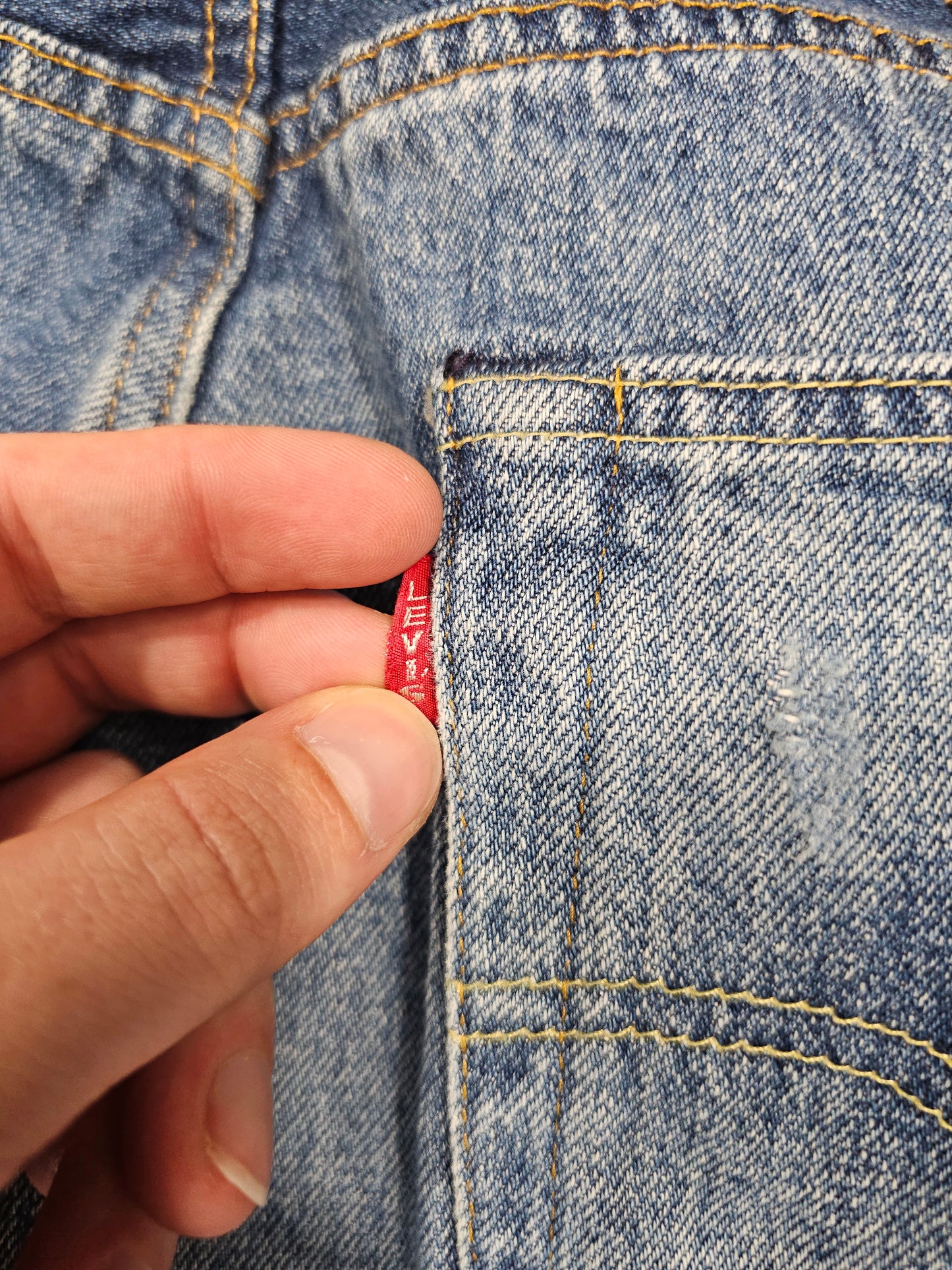 Jean LVC Levi's Vintage Clothing 501 1955 - Selvedge Big E (W30L34)