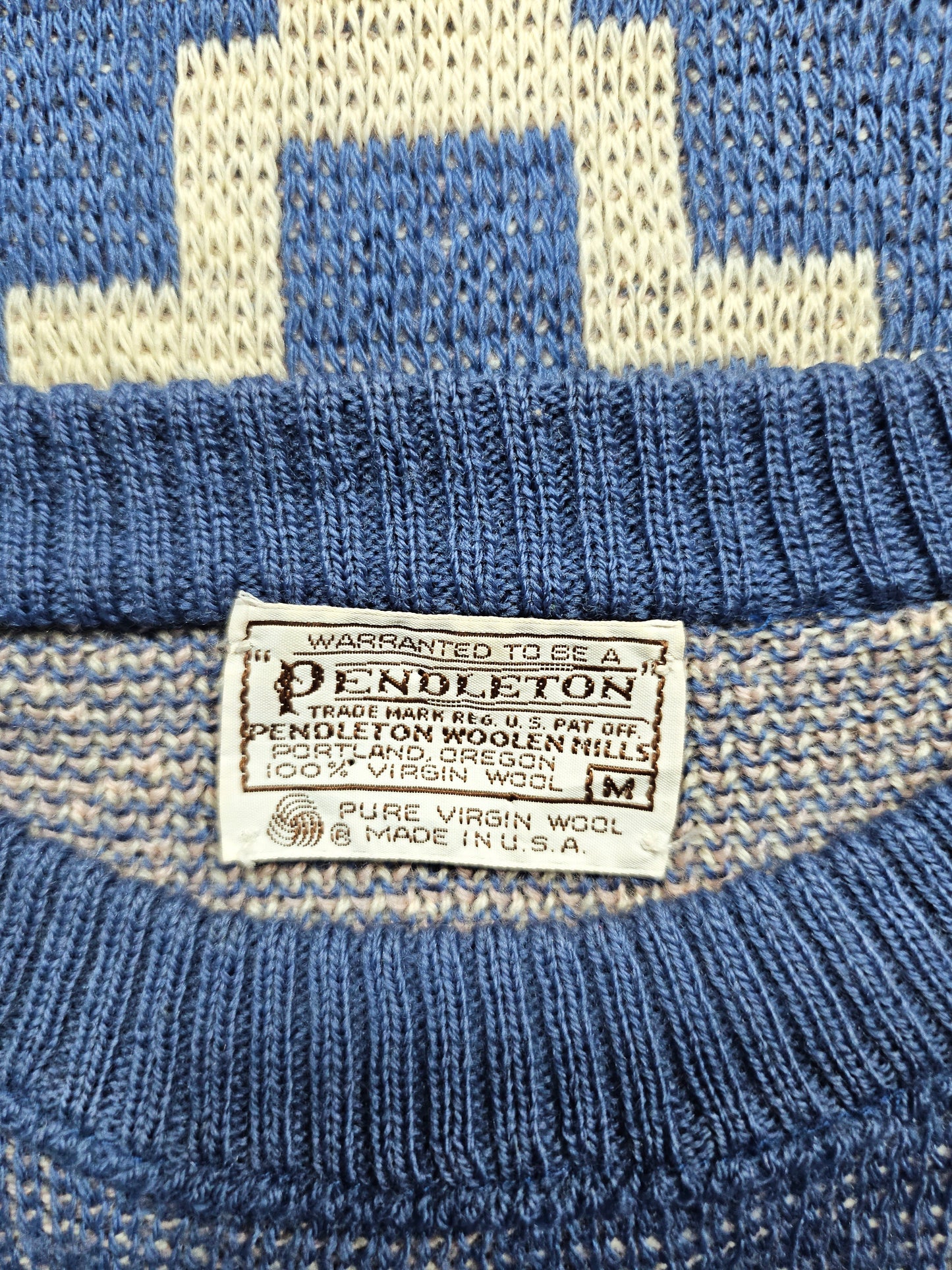 Pendleton Vintage 1980's Navajo Jumper - Made in USA (M)