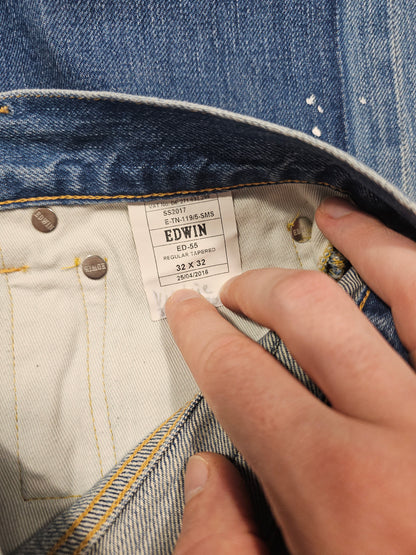 Jean Edwin ED-55 Rainbow Selvedge (W32L32)