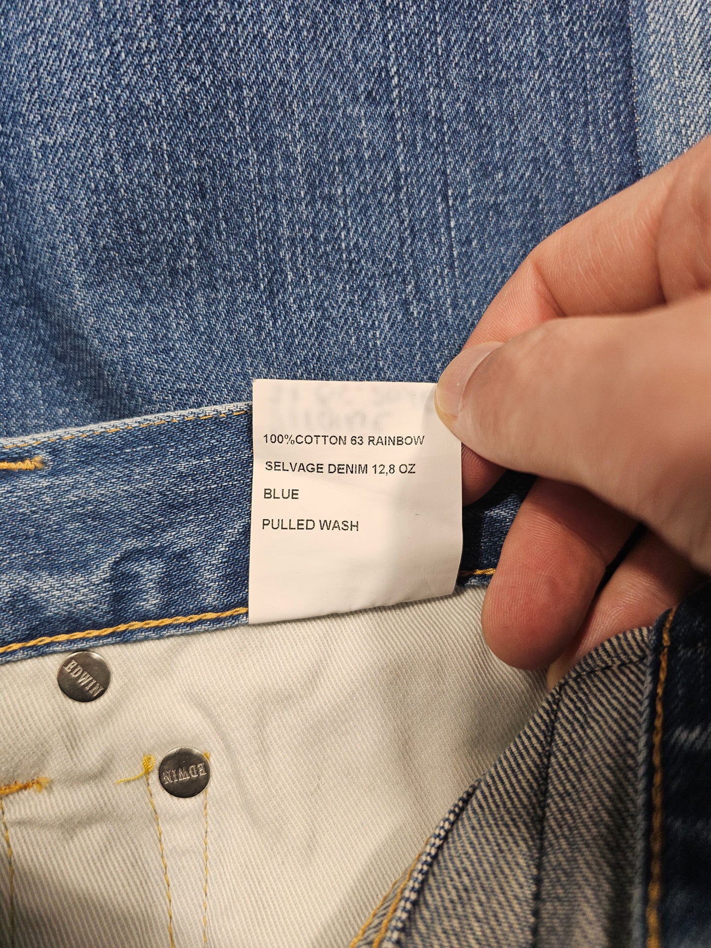Jean Edwin ED-55 Rainbow Selvedge (W32L32)