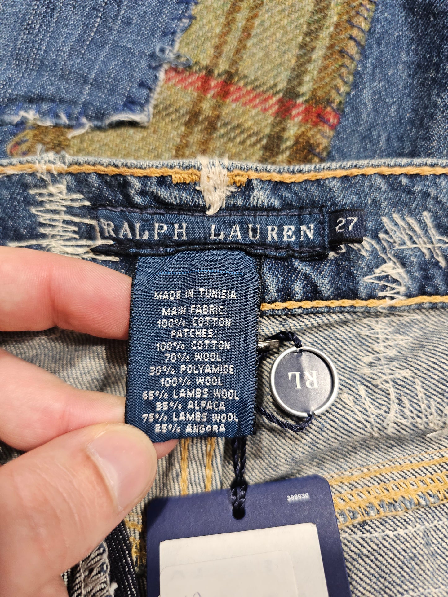 Jean Ralph Lauren Vintage Patchwork (W27)