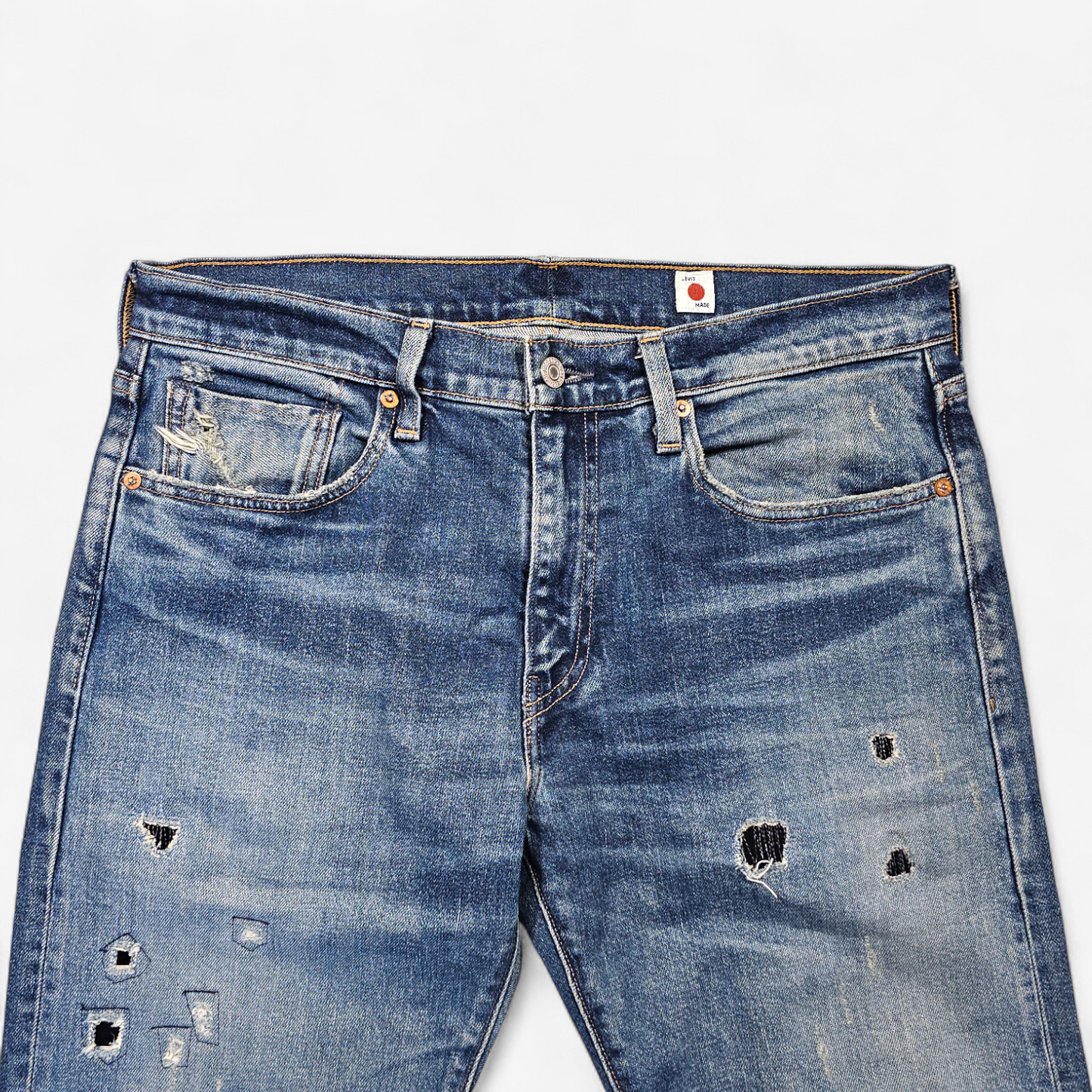 Jean Levi's Made in Japan 502 Taper - Big E Selvedge (W32L32)