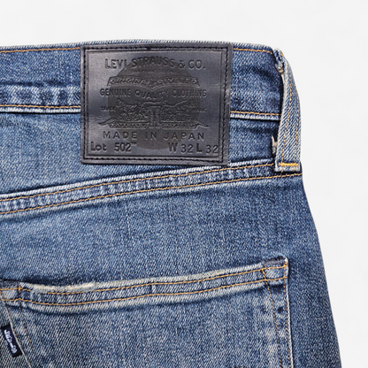Jean Levi's Made in Japan 502 Taper - Big E Selvedge (W32L32)