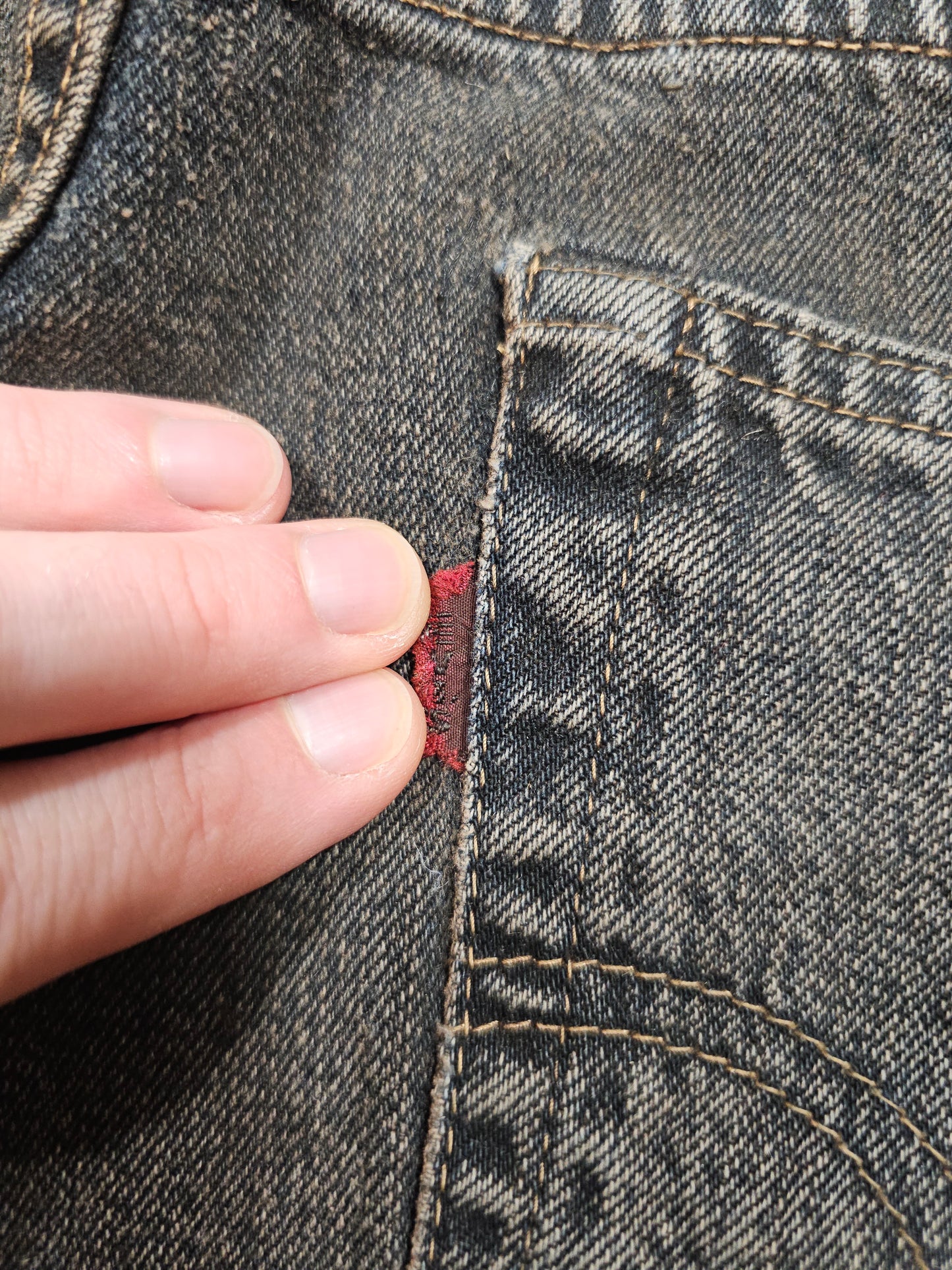 Jean Levi's Vintage Clothing 551 ZXX 1961 - Selvedge Big E (W28L32, W29L32)