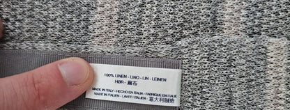 Cravate Suitsupply Tricotée Maille Lin - Made in Italy