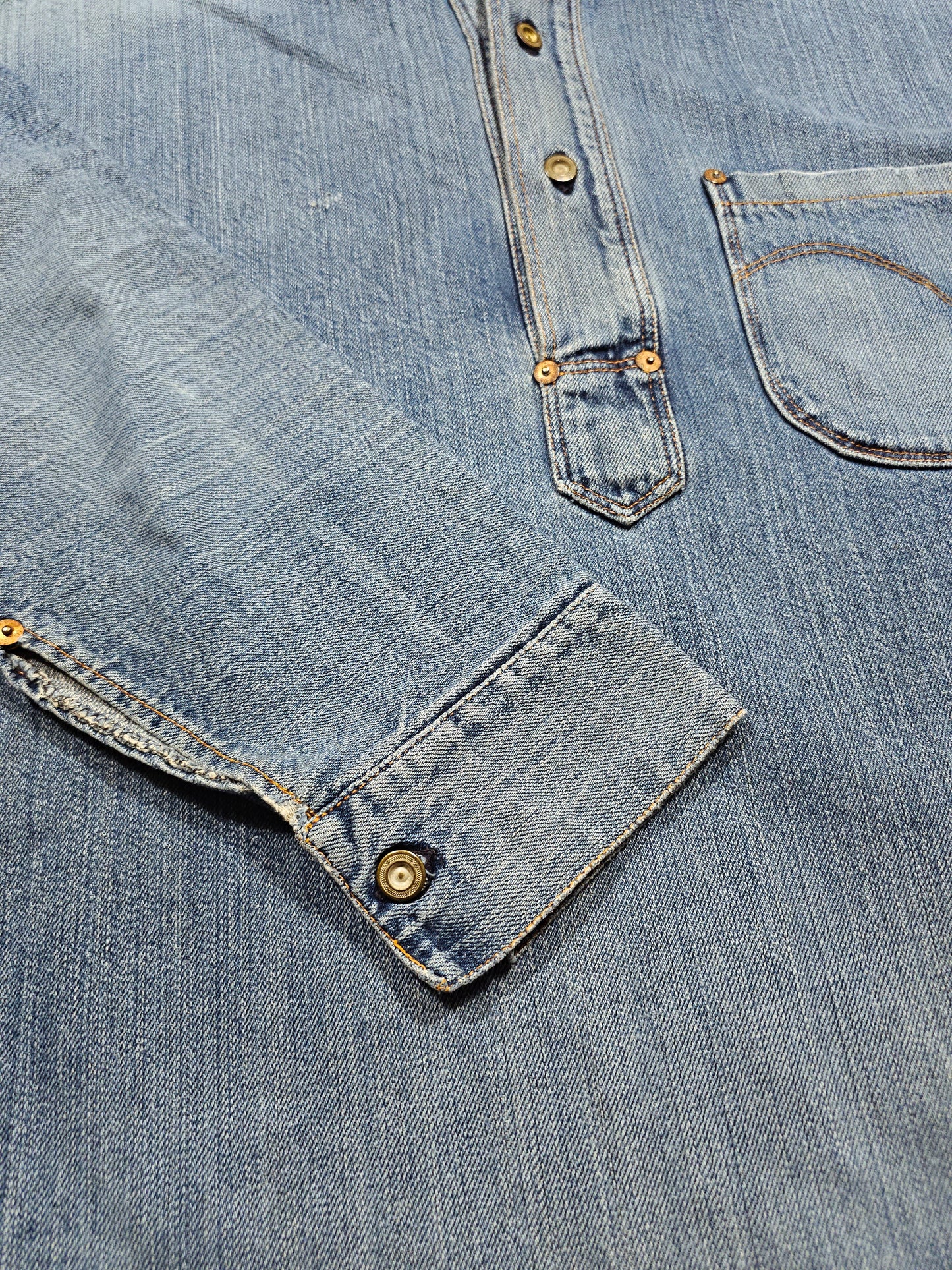 LVC Levi's Vintage Clothing 1874 Closed Front Jumper - Selvedge (M)