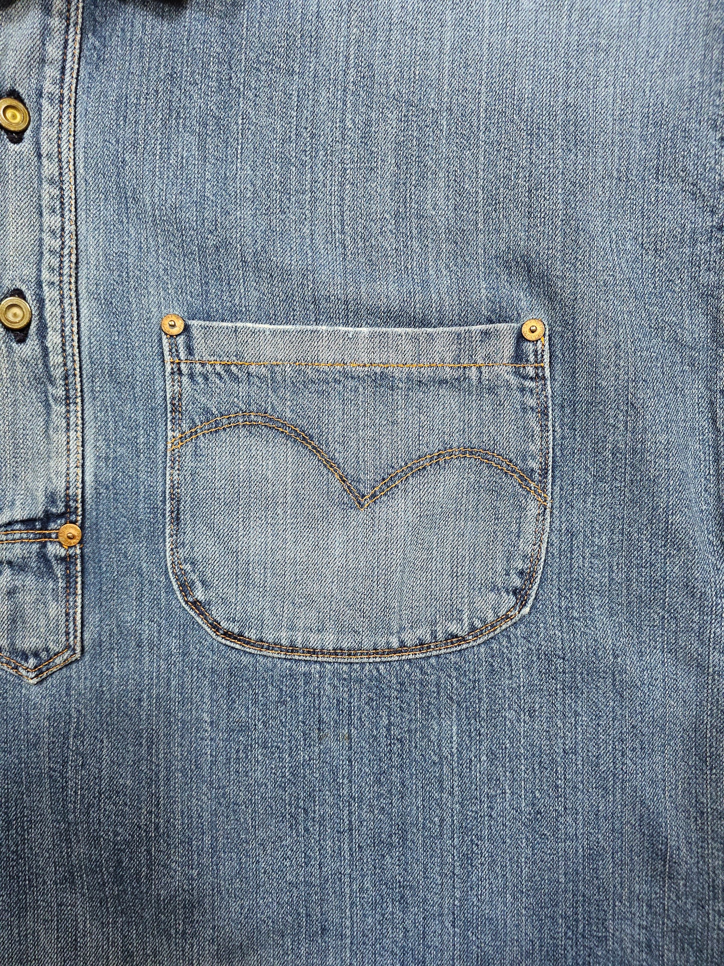 LVC Levi's Vintage Clothing 1874 Closed Front Jumper - Selvedge (M)