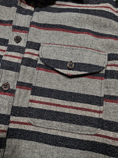Edwin Heavy Shirt / Overshirt Striped (M)