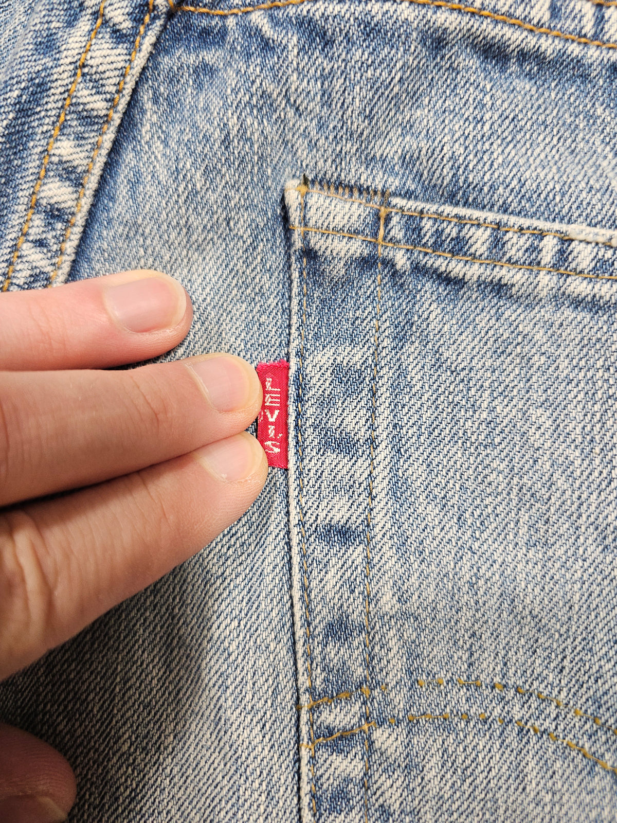 Jean LVC Levi's Vintage Clothing 505 1967 - Selvedge Big E (W30L32)