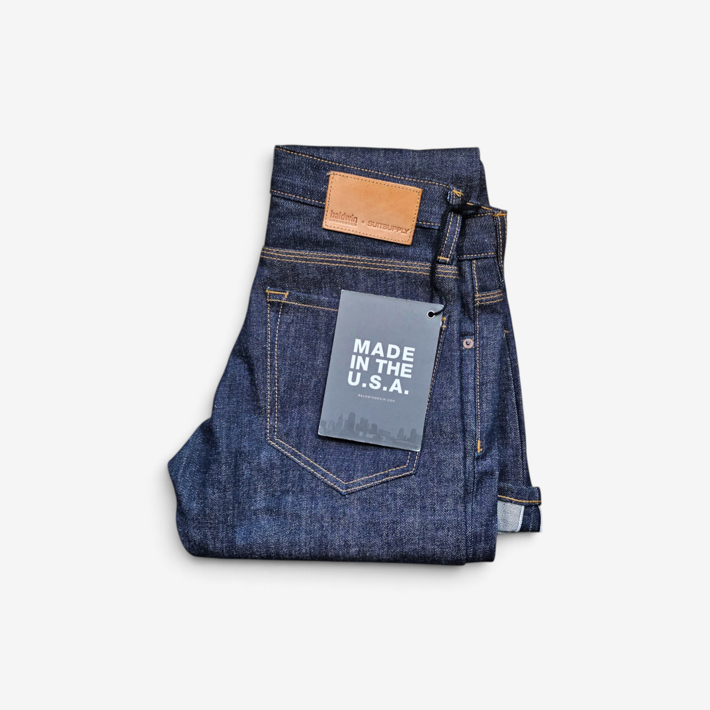 Jean Suitsupply x Baldwin Raw Selvedge - Made in USA