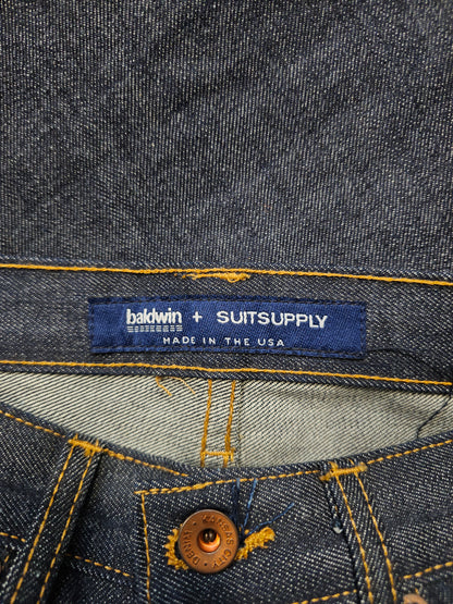 Suitsupply x Baldwin Raw Selvedge Jeans - Made in USA (W28L34)