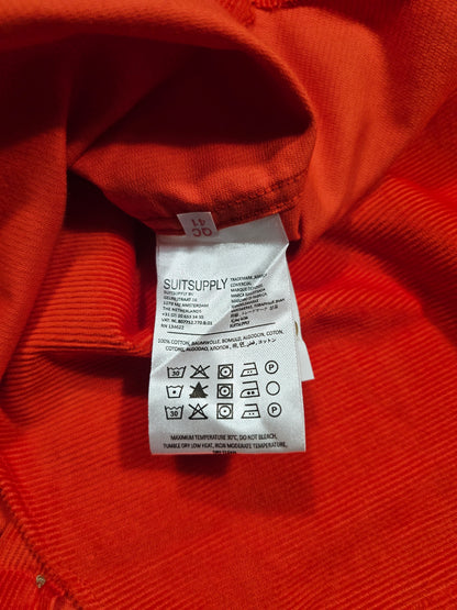 Chemise Suitsupply Orange Corduroy (M)