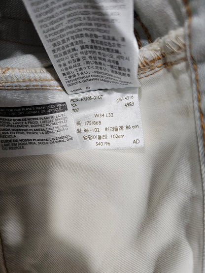 Jean LVC Levi's Vintage Clothing 505 1967 - Selvedge Big E (W34L32)