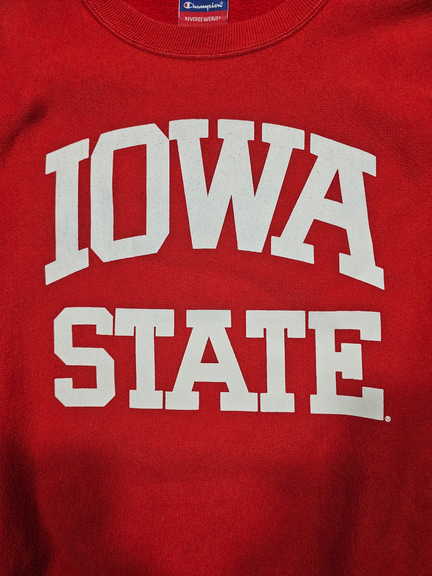 Sweat Vintage Champion Reverse Weave 90's 00's Iowa State - Made in Mexico (M)