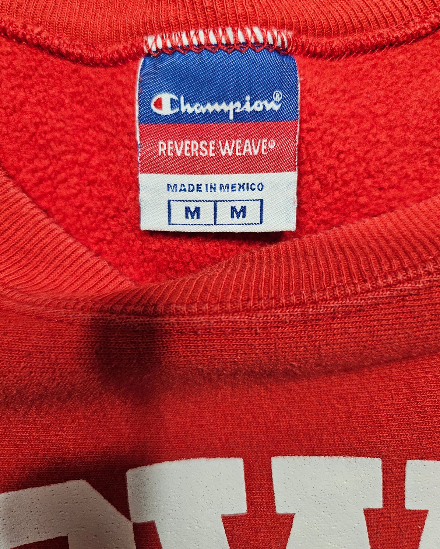 Sweat Vintage Champion Reverse Weave 90's 00's Iowa State - Made in Mexico (M)