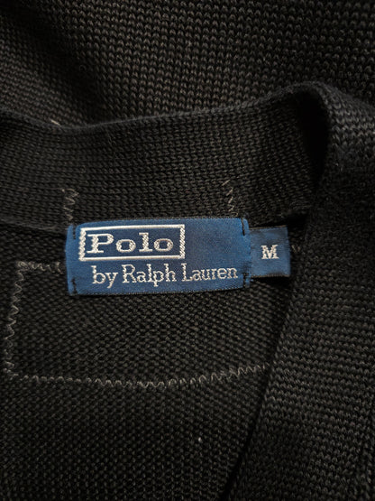 Polo Ralph Lauren Cotton Letterman Varsity Cardigan (M)