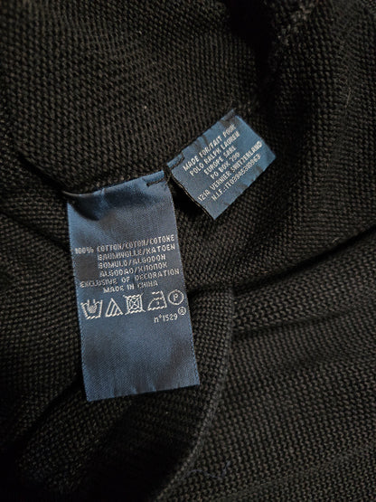 Polo Ralph Lauren Cotton Letterman Varsity Cardigan (M)