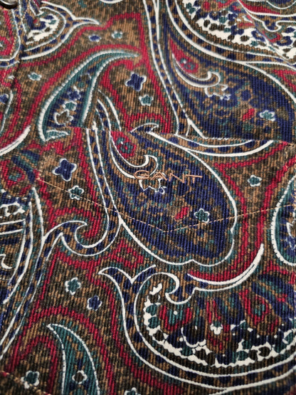 Chemise Gant Velours Paisley (S)