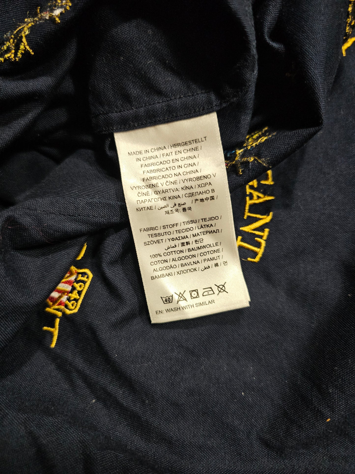 Chemise Gant Brodée Ivy (S)
