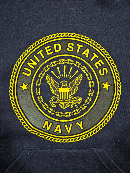 Hoodie Vintage US Navy - Made in USA (L)