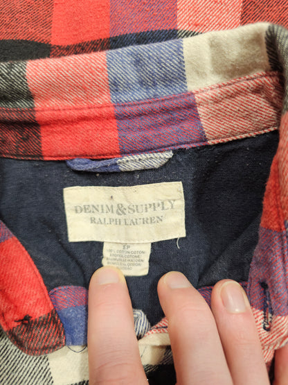 Chemise Ralph Lauren Flanelle Carreaux (S)