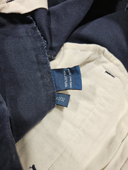 Pantalon Chino à Pinces Ralph Lauren Vintage 90's Hammond Pant - Made in USA (W42L32)