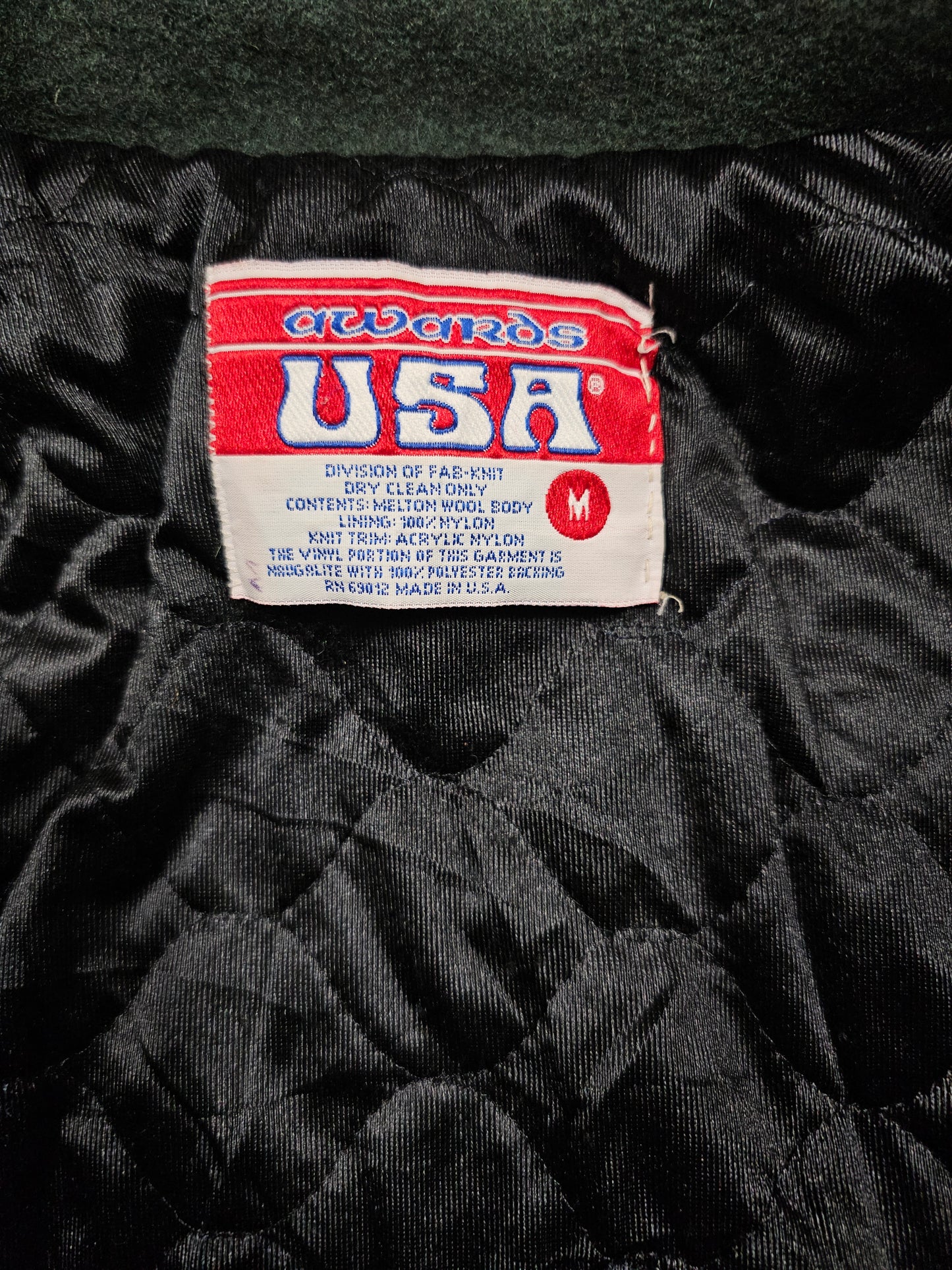 Vintage Varsity Jacket Awards USA - Made in USA (M)