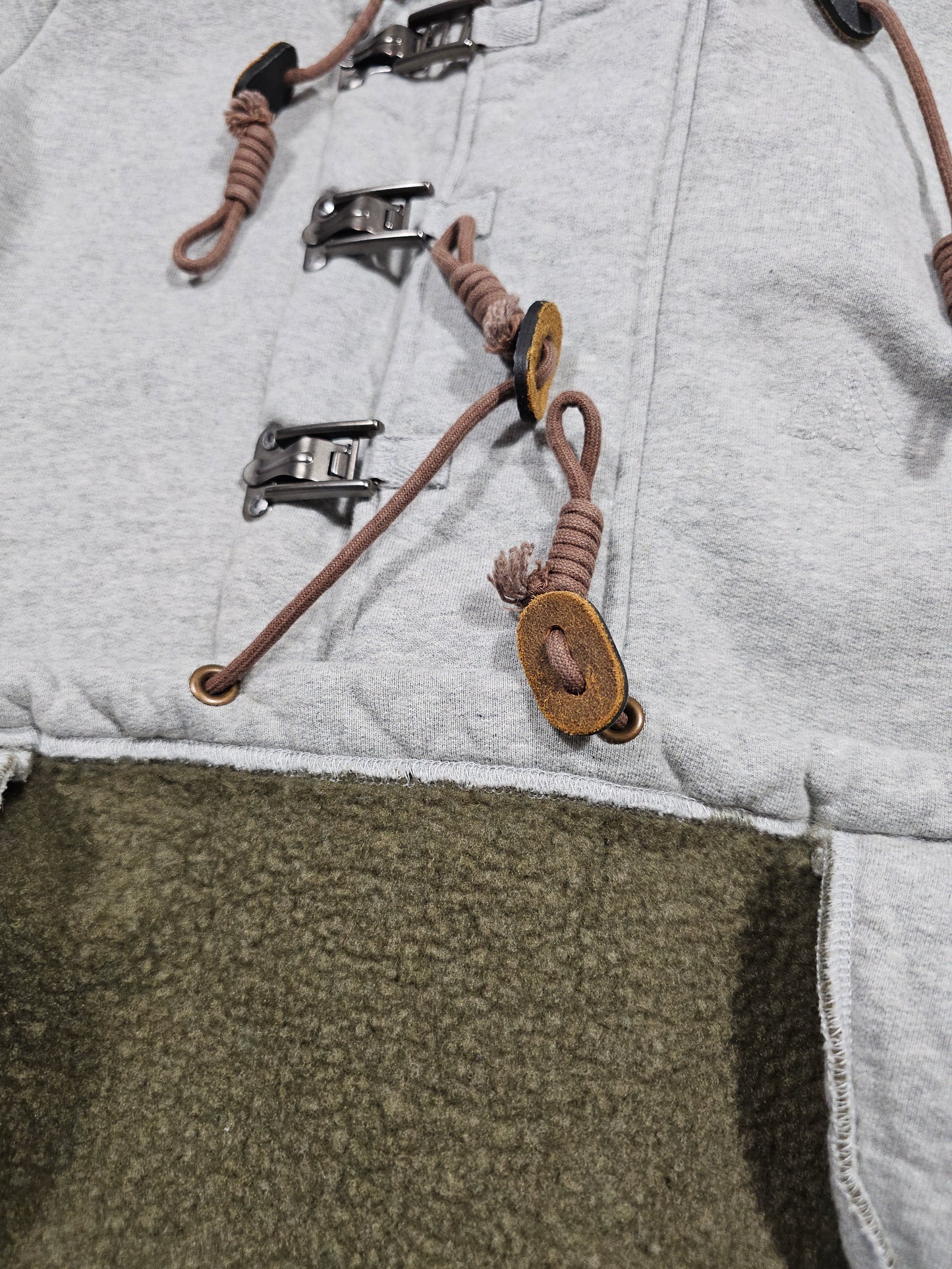 Lybro x Nigel Cabourn Fireman Hoodie Sweatshirt - Made in England (XL)