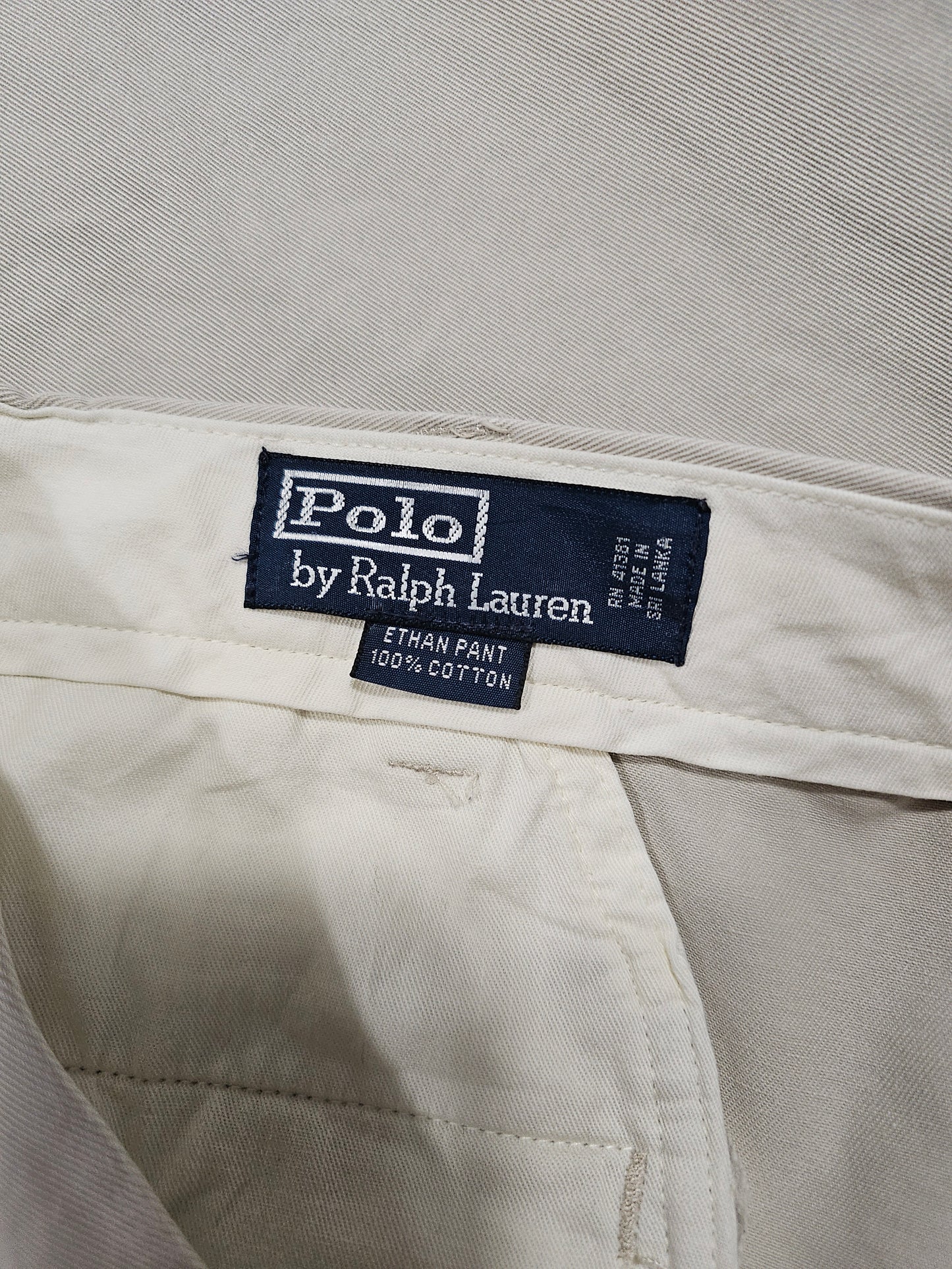 Pantalon Chino à Pinces Ralph Lauren Vintage Ethan Pant (W40L32)