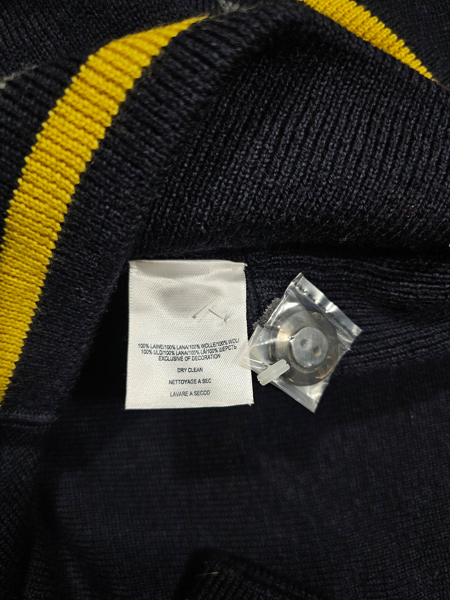 RRL Double RL Ralph Lauren Wool Baseball Jacket Cardigan (S)