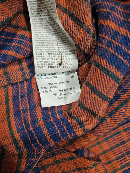 LVC Levi's Vintage Clothing Longhorn Flannel Western Shirt - Made in Italy (XS)
