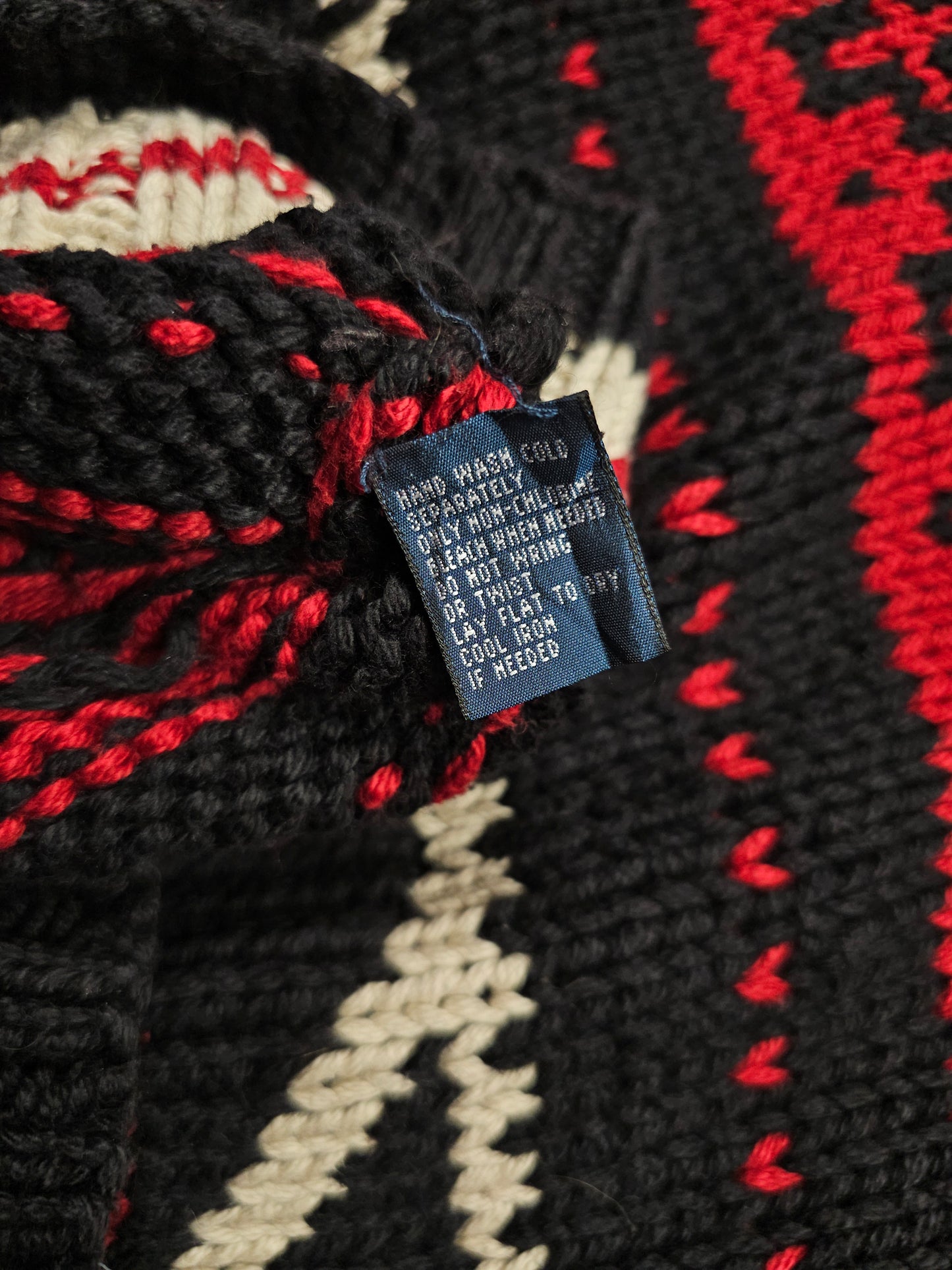 Polo Ralph Lauren Shawl Collar Hand-Knit Sweater (S)