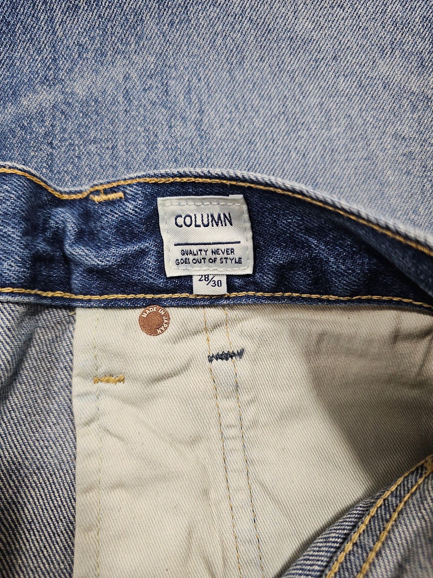 Jean Levi's Made in Japan Column - Selvedge Big E (W28L30, W30L30)