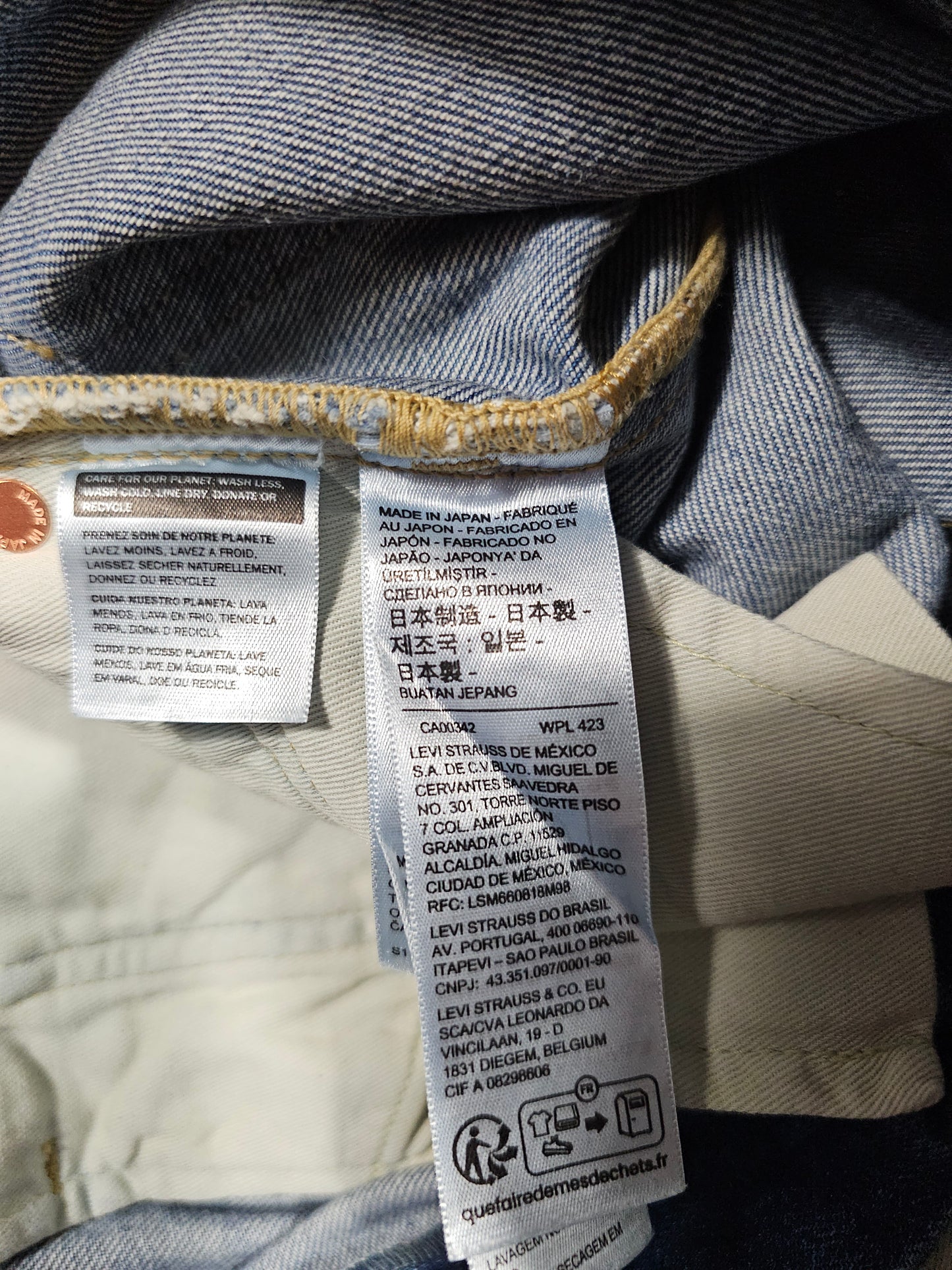 Jean Levi's Made in Japan Column - Selvedge Big E (W28L30, W30L30)