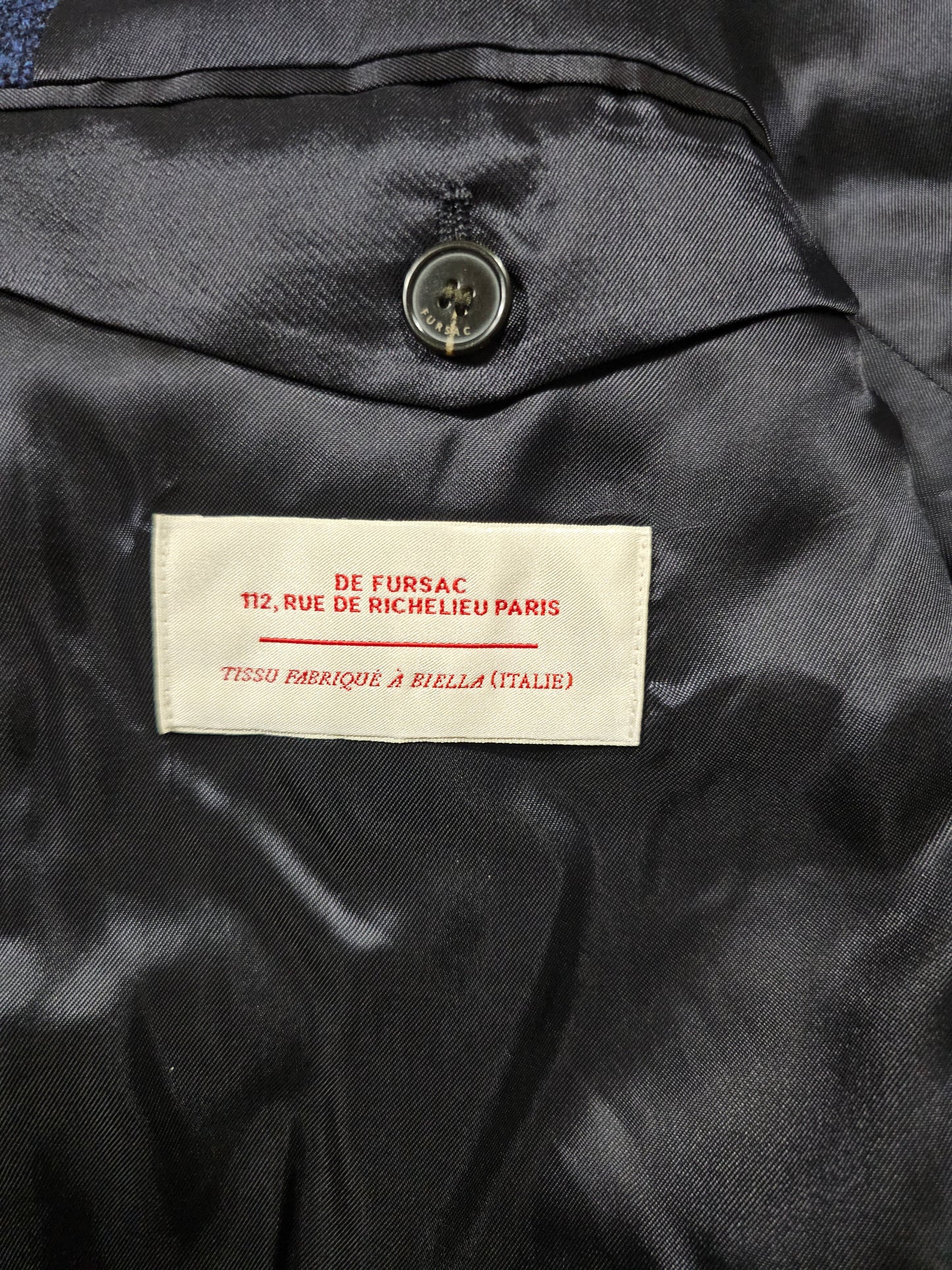 Blazer De Fursac 100% Laine Texturée (52)