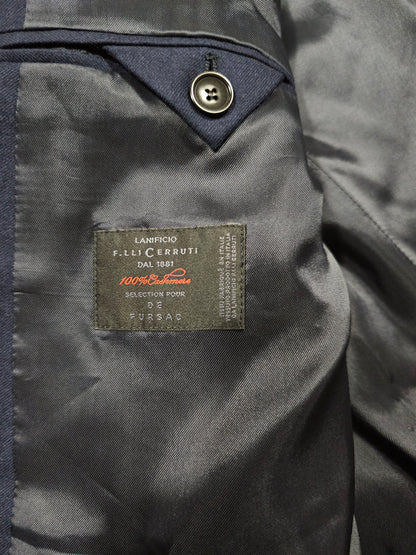 Blazer De Fursac 100% Cachemire Marine (52)