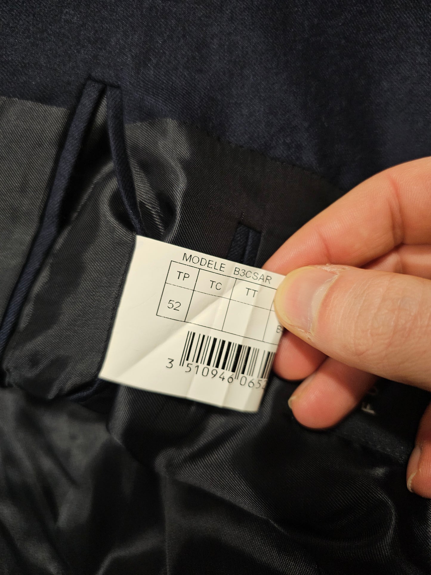Blazer De Fursac 100% Cachemire Marine (52)