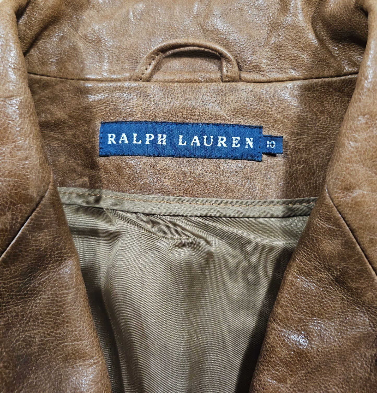 Blazer Ralph Lauren Cuir (S)