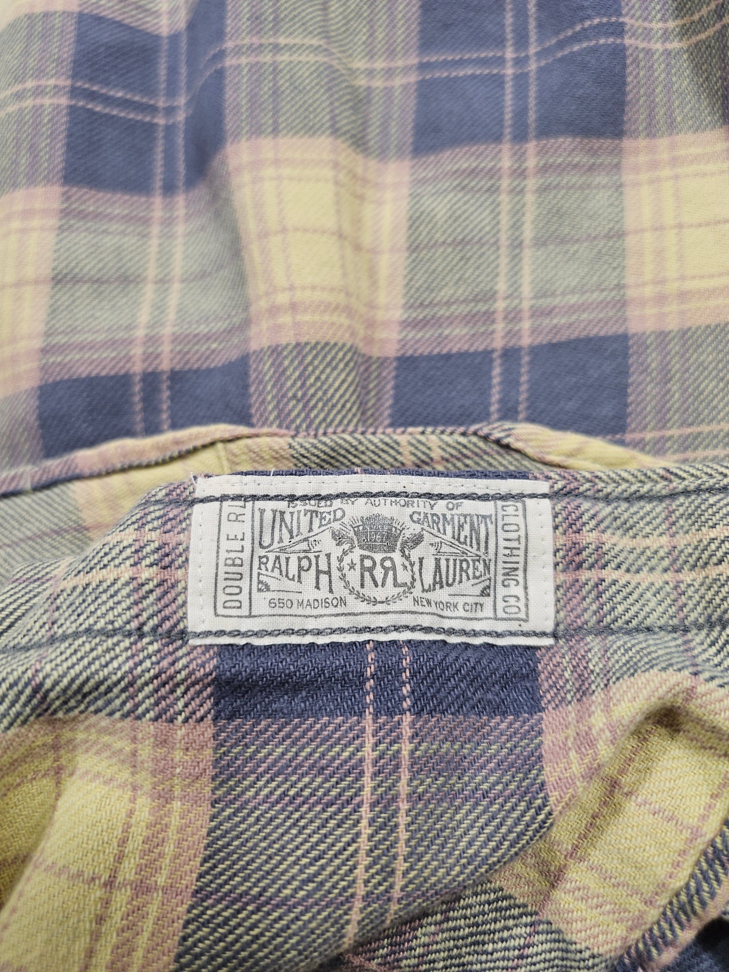 Chemise RRL Flanelle Western (S)