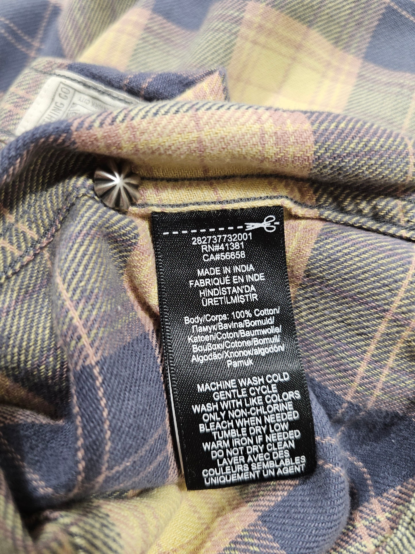 Chemise RRL Flanelle Western (S)