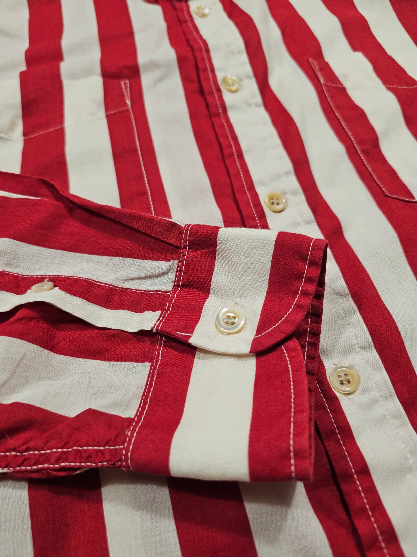 LVC Levi's Vintage Clothing 1960s Striped Shirt (M)