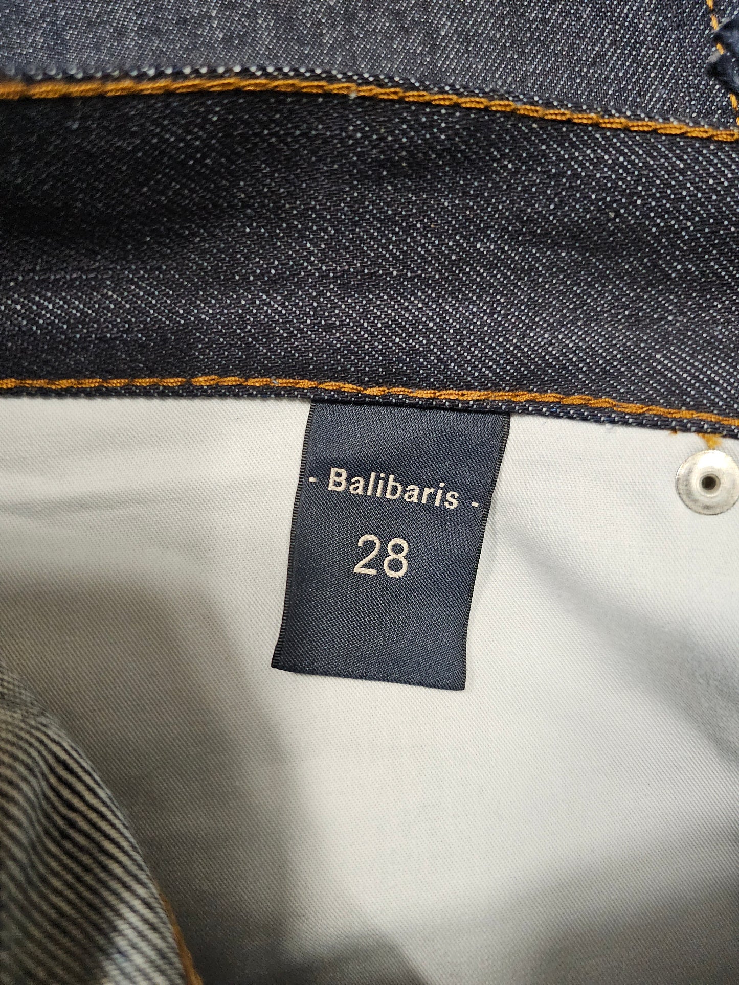 Jean Balibaris Brut Nouveau Droit - Selvedge (W28)