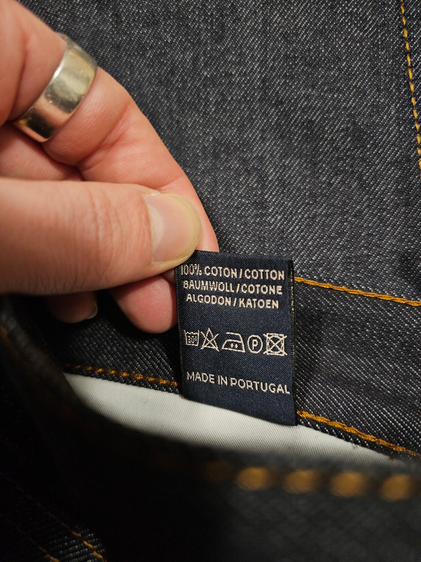 Jean Balibaris Brut Nouveau Droit - Selvedge (W28)