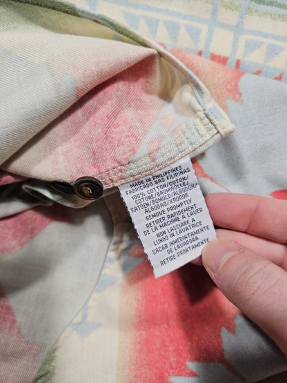 Chemise Ralph Lauren Navajo Aztec Flanelle (L)