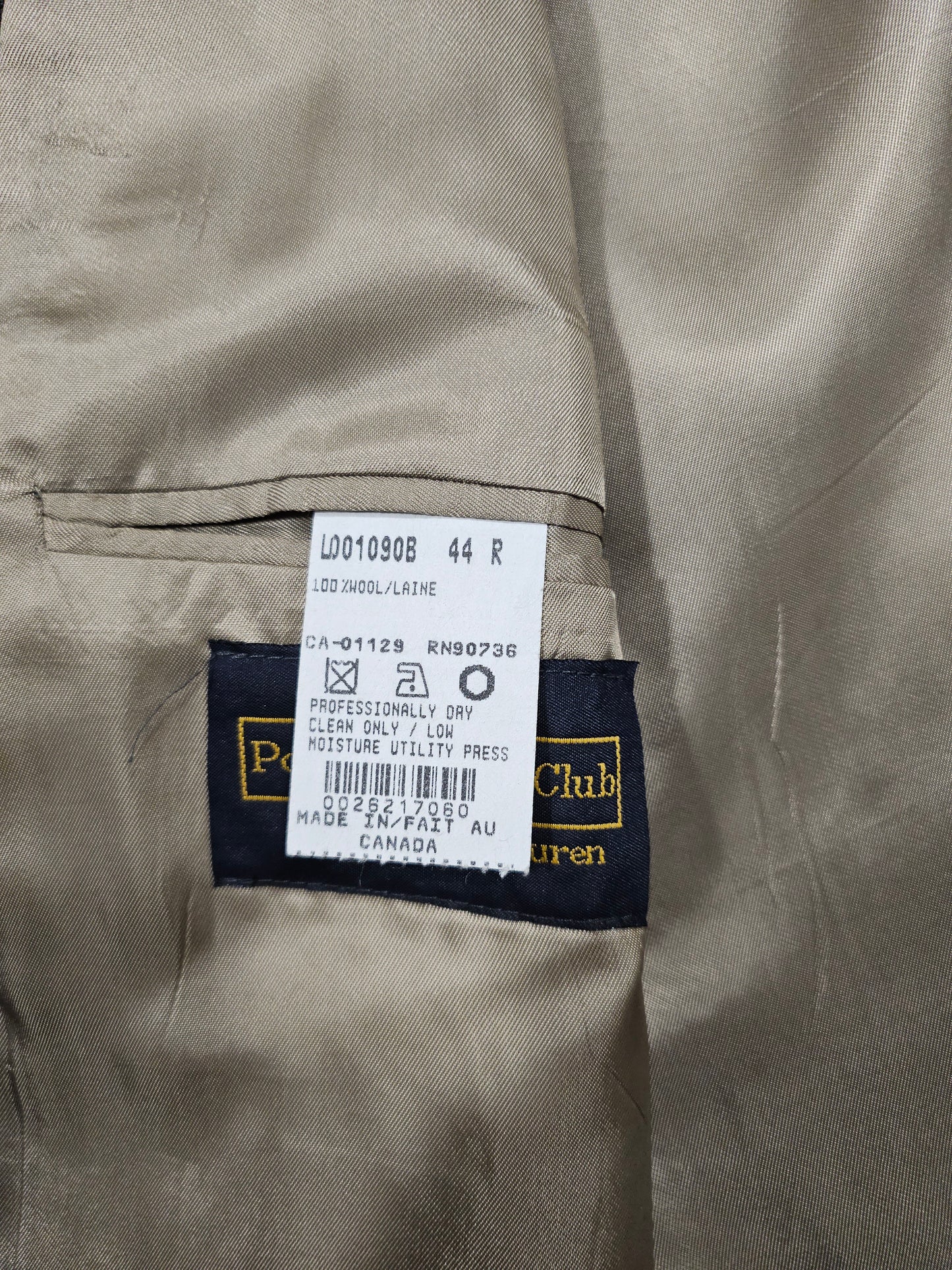 Costume Vintage Polo Ralph Lauren Prince-de-Galles (54)