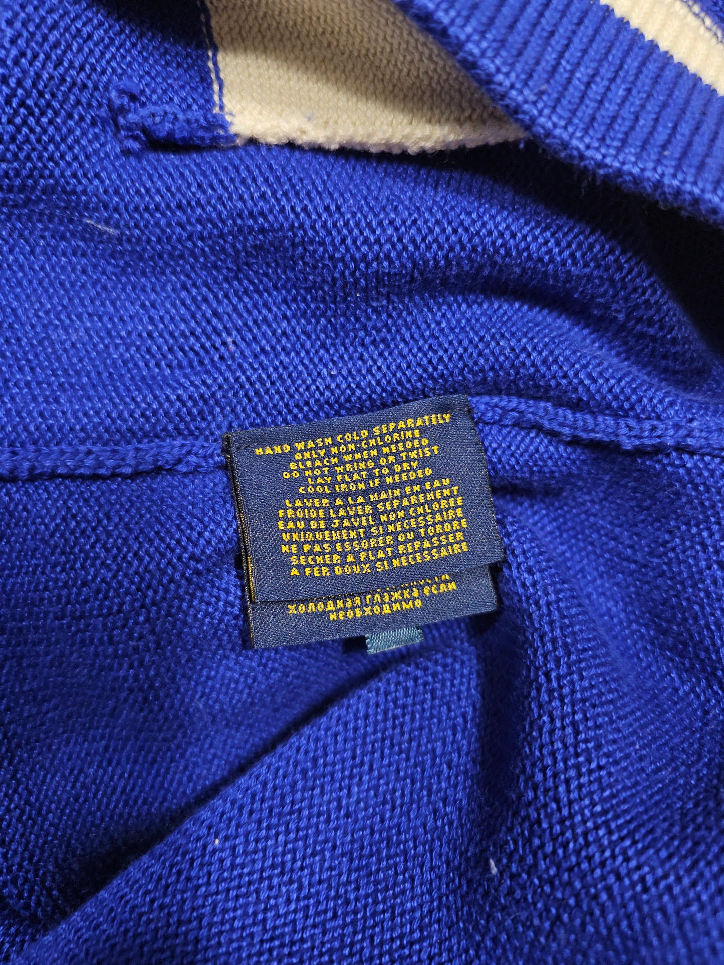 Polo Ralph Lauren Rugby Letterman Varsity Cardigan (S)