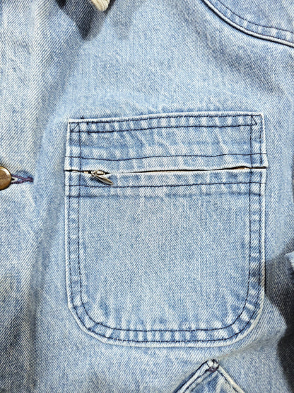 Vintage 80's L.L Bean Denim Chore Jacket - Made in USA (L)