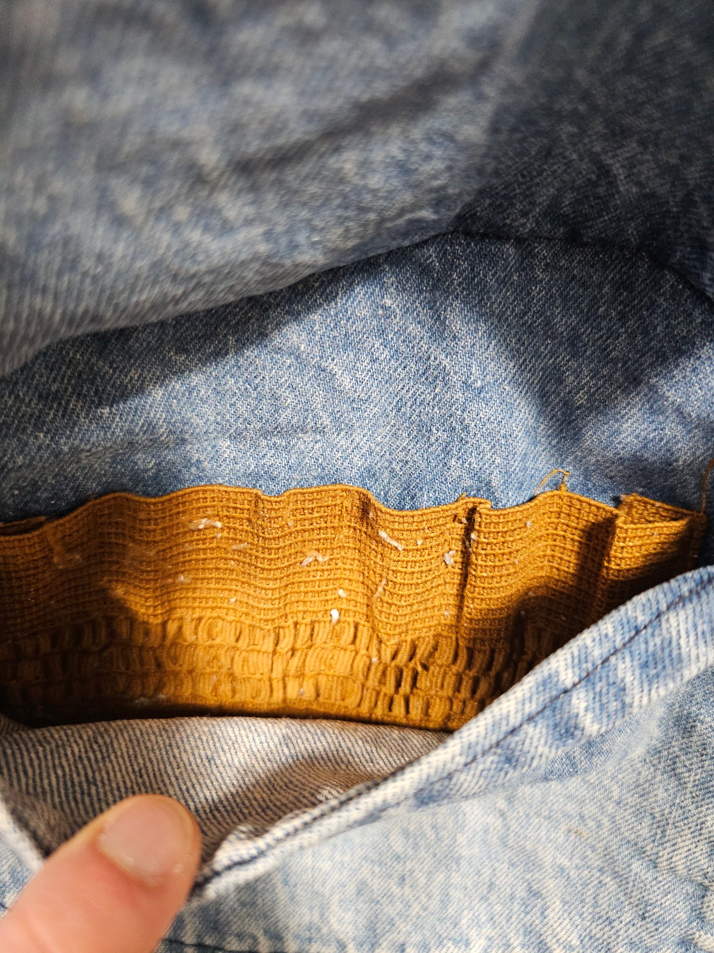 Vintage 80's L.L Bean Denim Chore Jacket - Made in USA (L)
